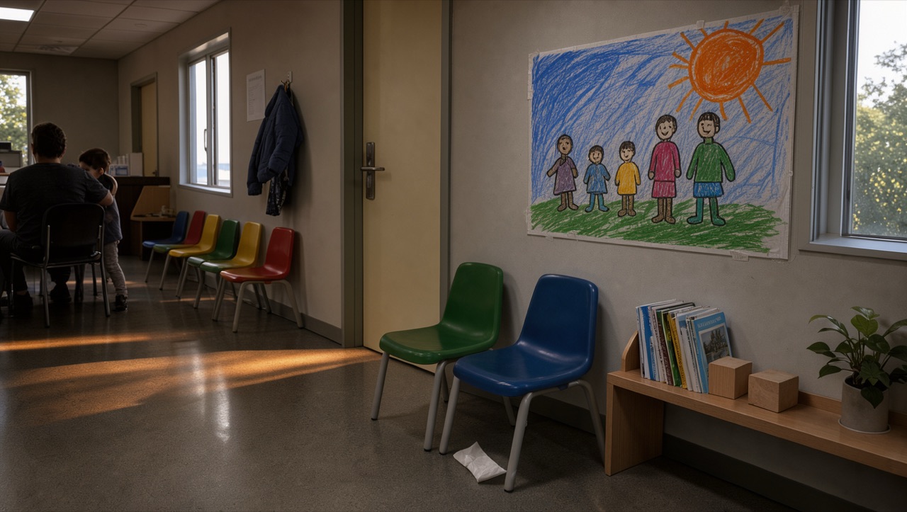 Regał na zabawki dla dzieci drewniany